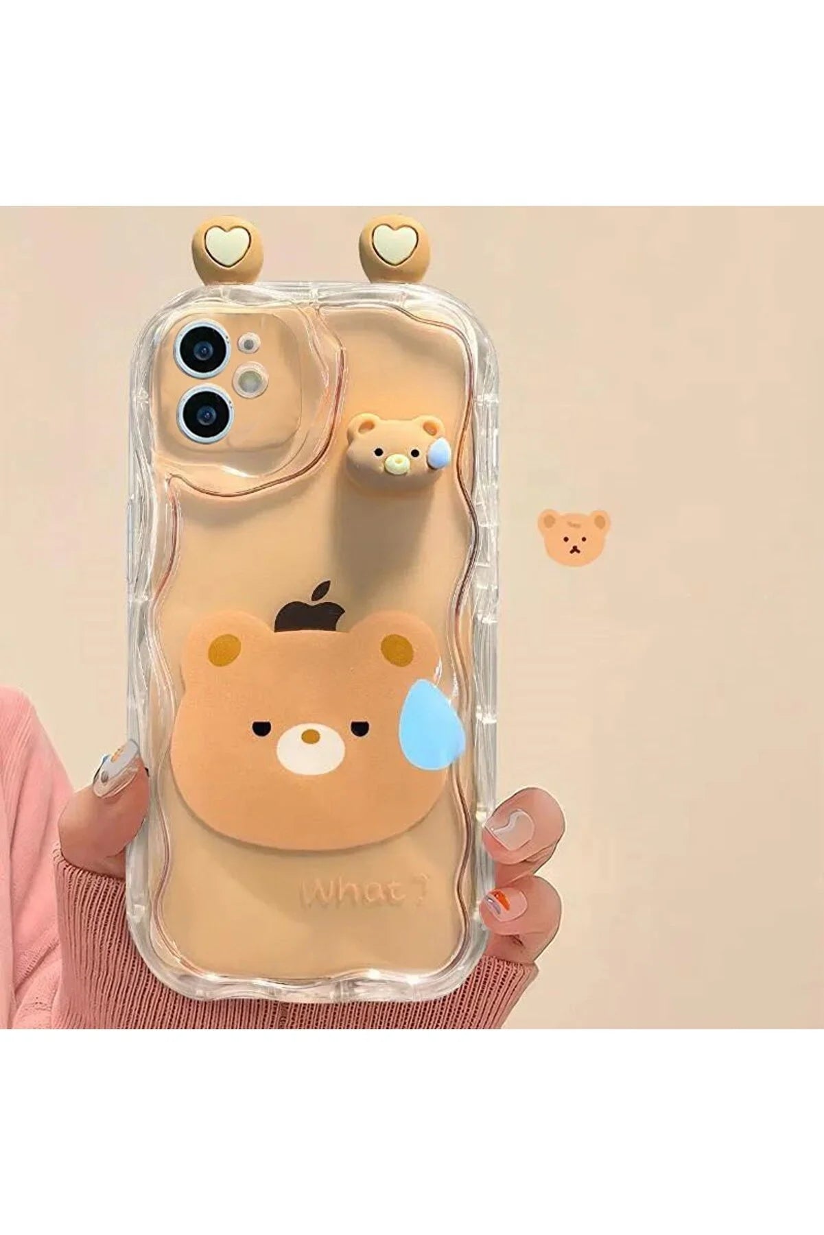 iPhone 11 Cute Cow Print Fashion Case - Slim, Lightweight & Protective Transparent TPU Rubber Case with Camera Protection, Compatible with Apple Models